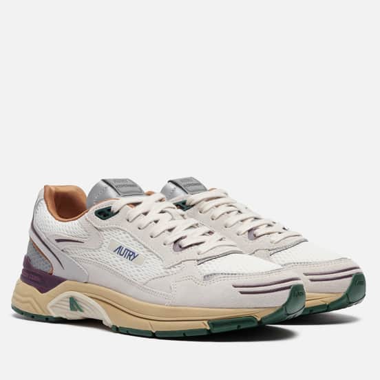 Мужские кроссовки Autry Hyperway Low White/White/Fig White