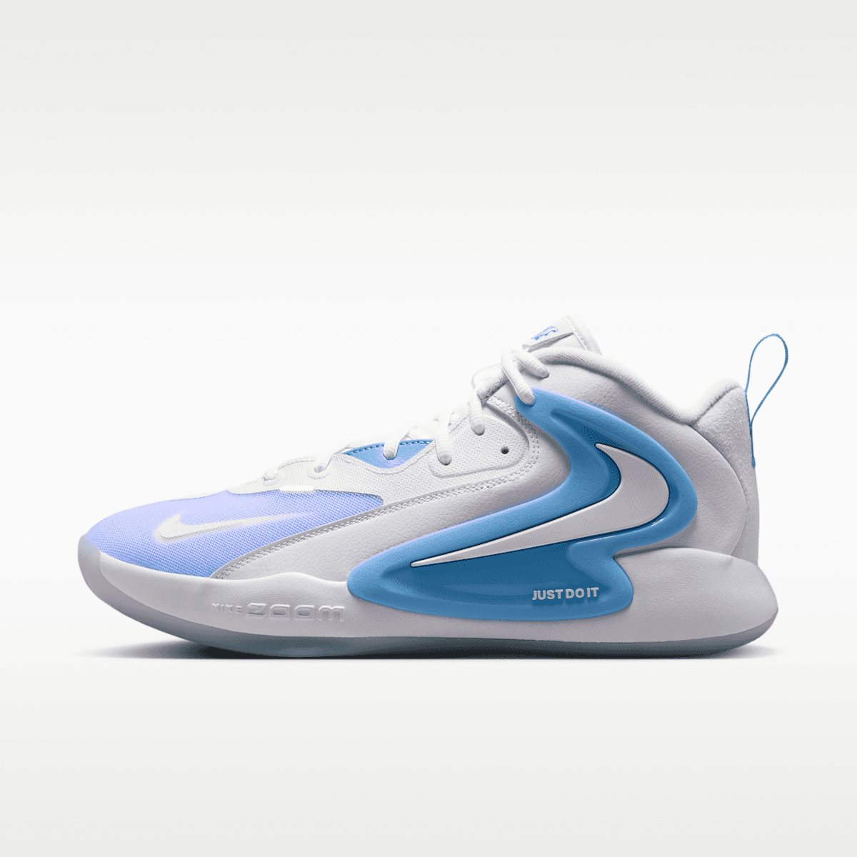 Nike ZOOM HYPERSET 2 Кроссовки волейбольные Белый/Голубой — фото 1 из 8