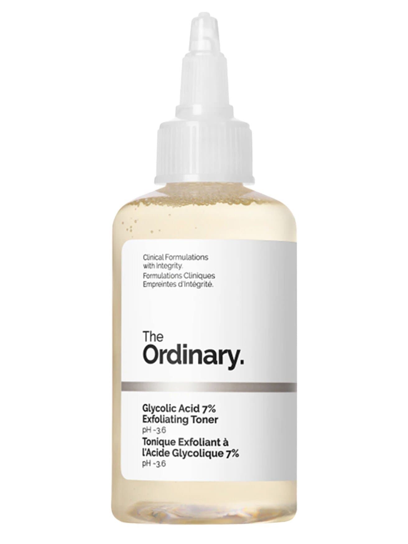 The Ordinary тоник для лица очищающий с гликолевой 7% AНA-кислотой