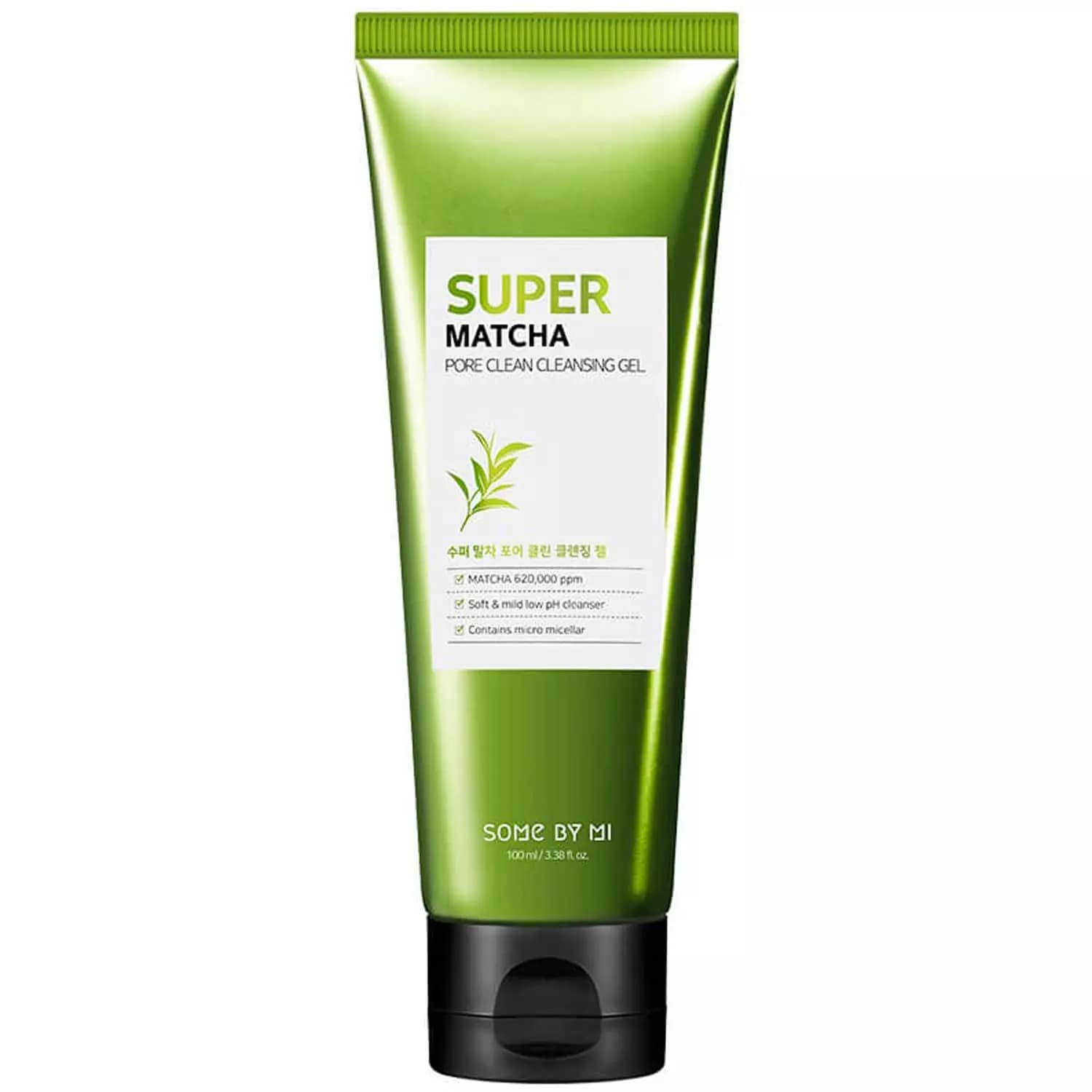 Очищающий гель для умывания с экстрактом чая матча Pore Clean Cleansing Gel