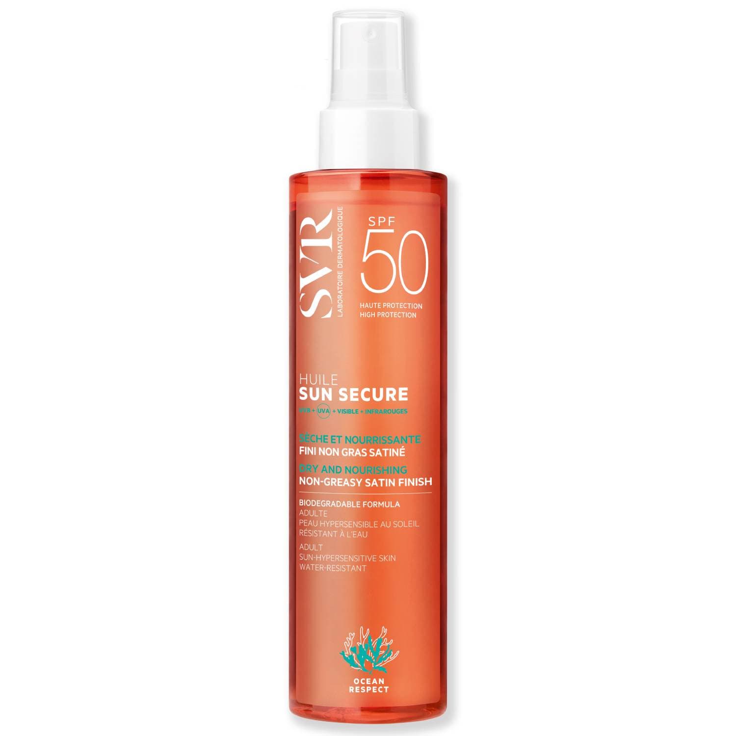 Сухое масло SPF50