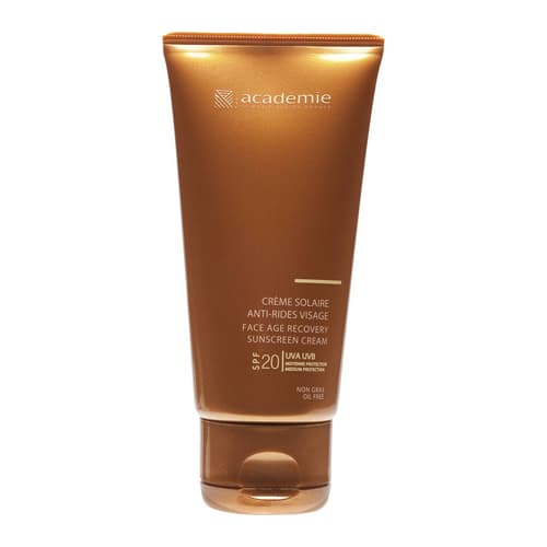 Солнцезащитный регенерирующий крем для лица SPF 20+