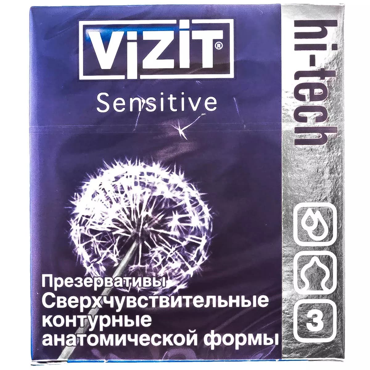 Презервативы №3 Hi-tech Sensitive