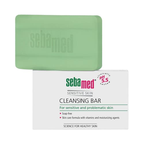 Sebamed Sensitive Skin cleansing bar - Мыло для лица