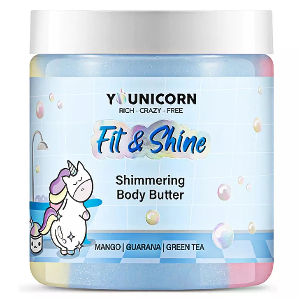Моделирующий крем-баттер для тела с шиммером Fit & Shine