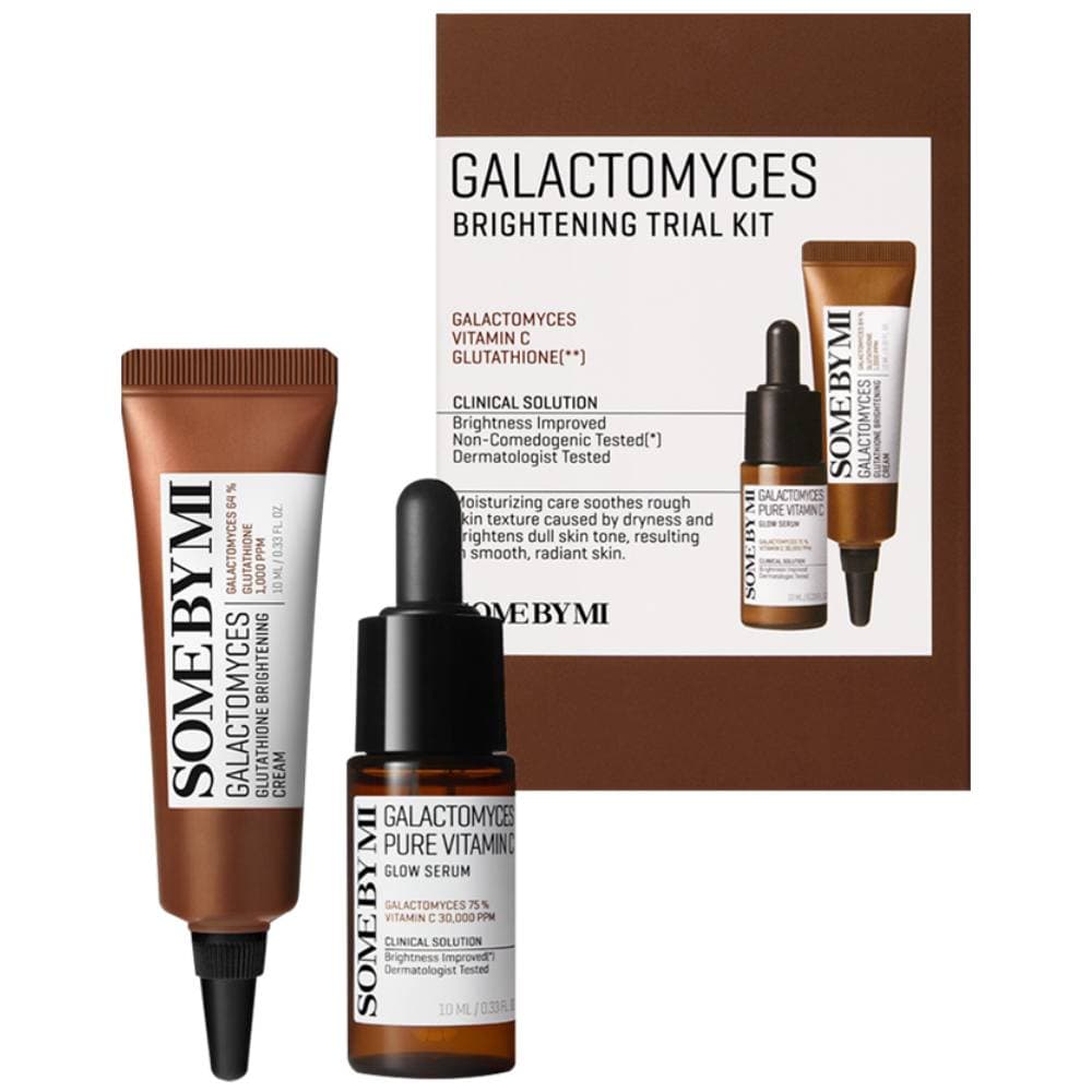 Набор Brightening Trial Kit: сыворотка для лица + крем для лица 10 мл