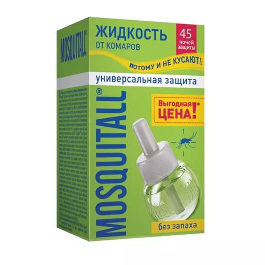 Жидкость "Универсальная защита от комаров 45 ночей"