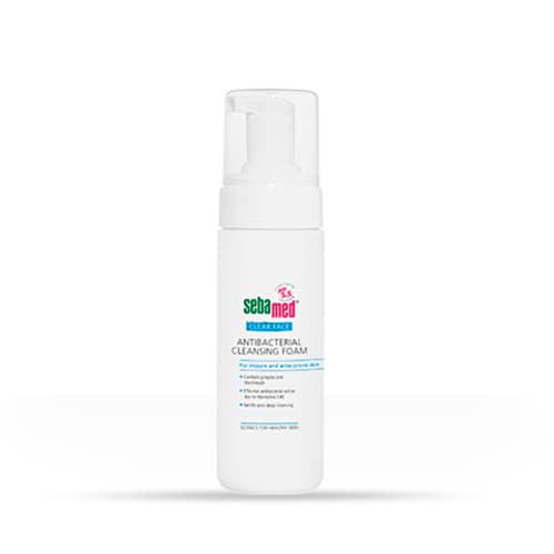 Sebamed Clear Face Antibacterial Cleansing Foam - Пенка для лица очищающая антибактериальная