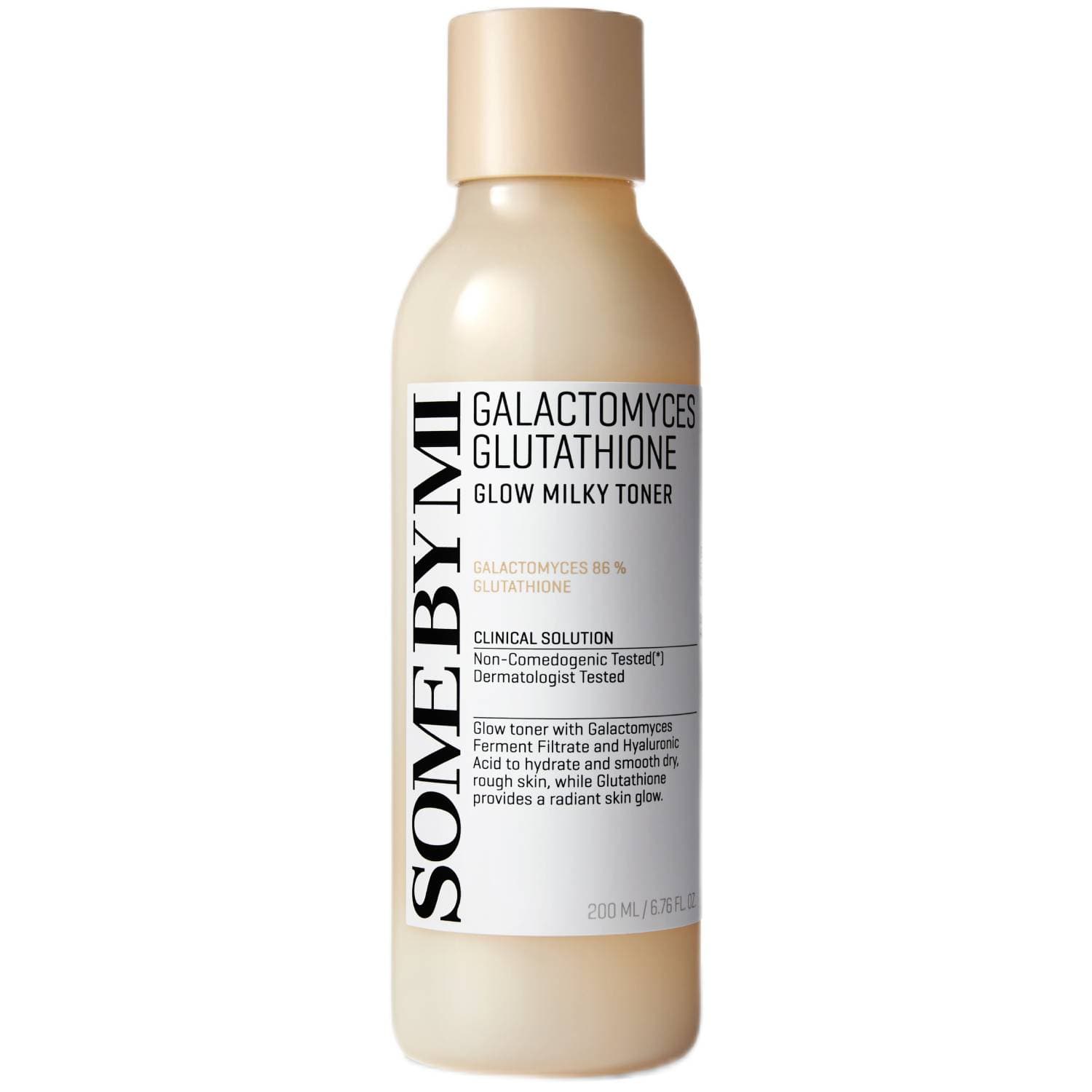 Молочный тонер с галактомисисом и витамином С для лица Glutathione Glow Milky Toner