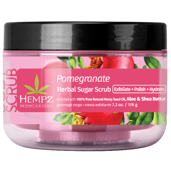 Скраб для тела сахарный с экстрактом граната Pomegranate Sugar Body Scrub
