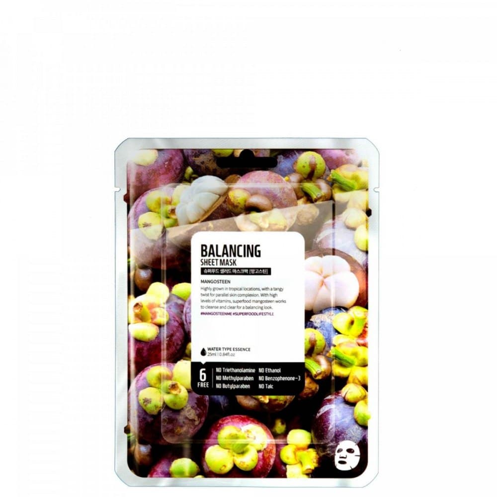 Тканевая маска "Мангостин - Баланс" Facial Sheet Mask Mangosteen Balancing
