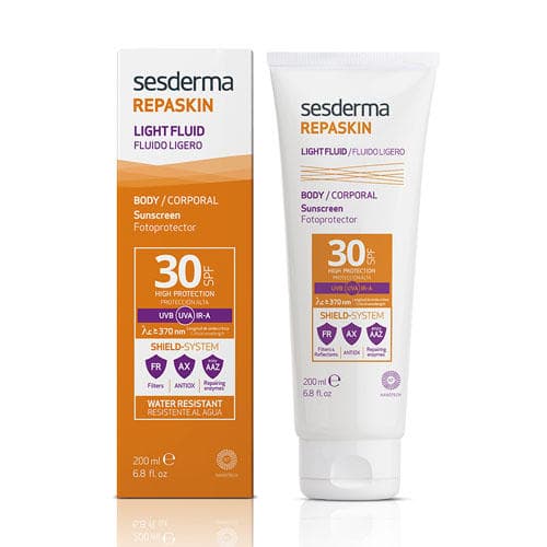 Солнцезащитный крем-гель REPASKIN BODY LIGHT FLUID SPF 30