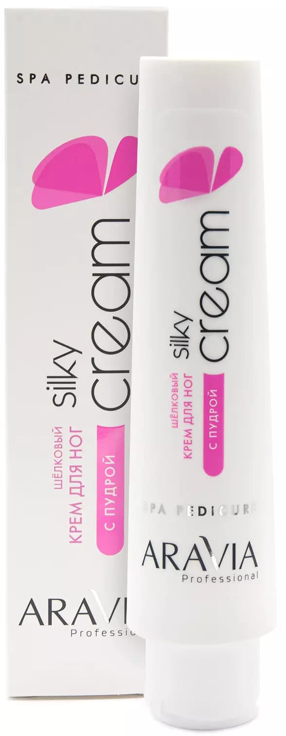 Крем для ног шёлковый с пудрой Silky Cream