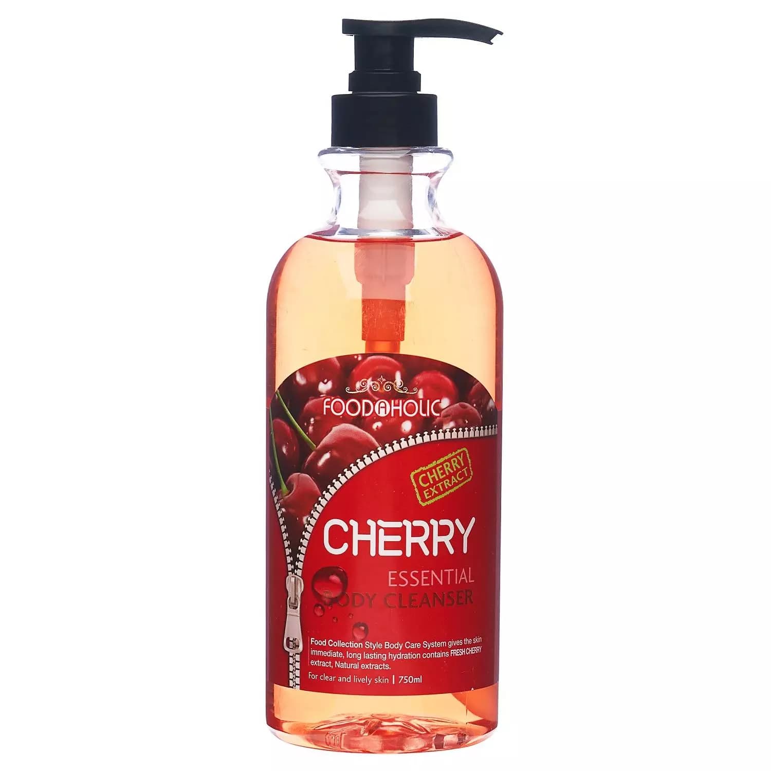Гель для душа с экстрактом вишни Essential Body Cleanser Cherry