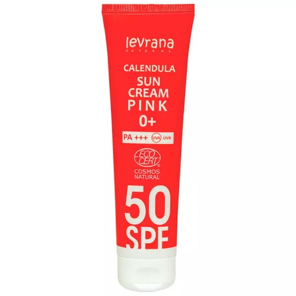 Солнцезащитный крем для лица и тела "Календула SPF50 Pink 0+"
