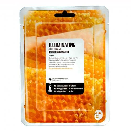 Тканевая маска "Мед - Сияние" Facial Sheet Mask Honey Illuminating