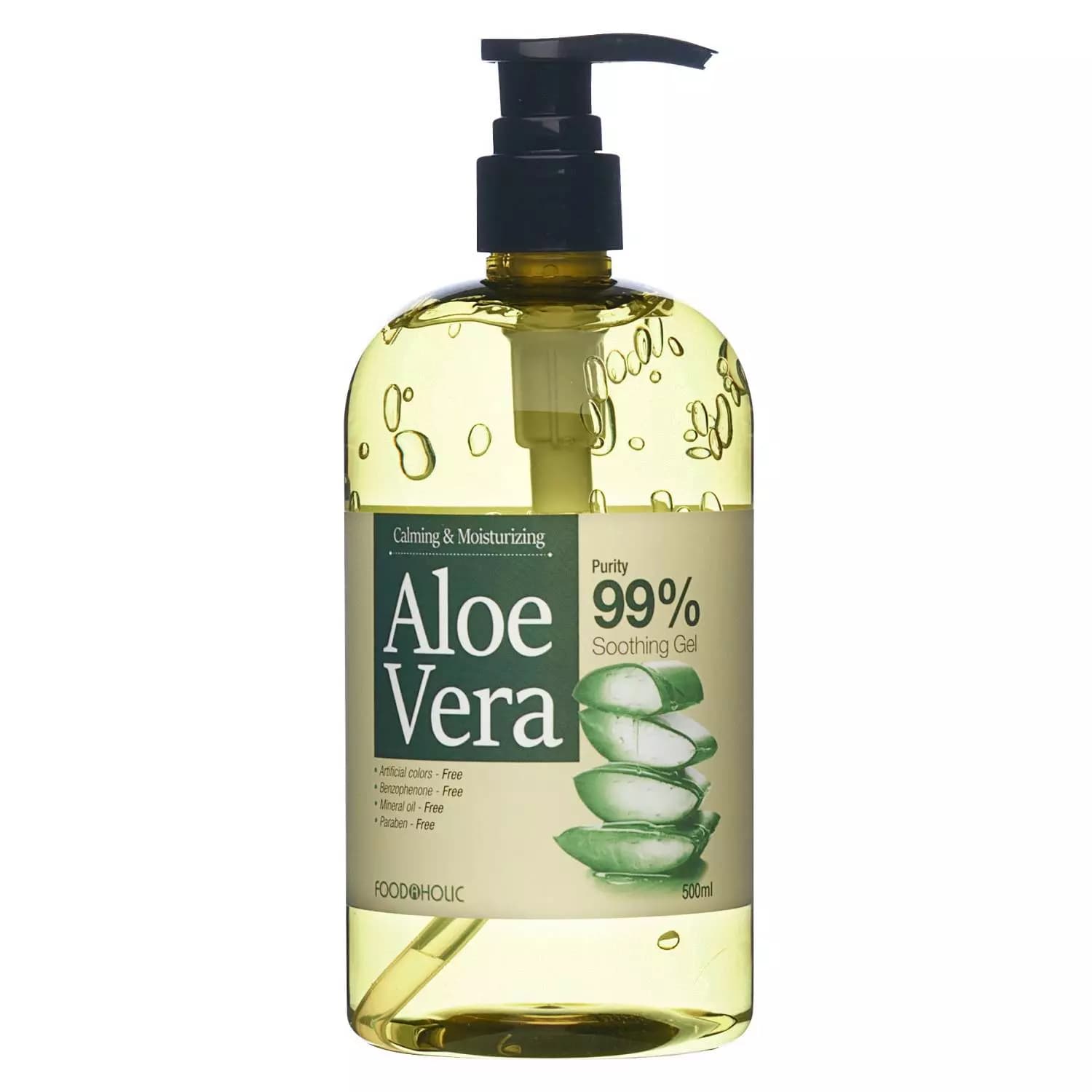 Гель для лица и тела успокаивающий и увлажняющий Aloe Vera