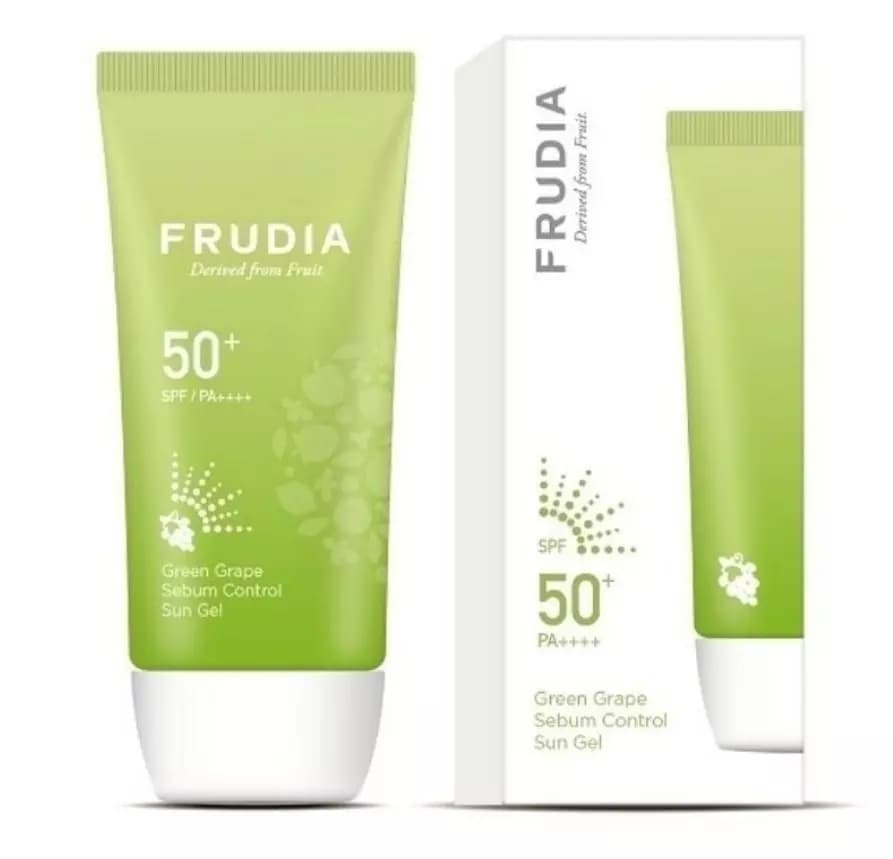 Крем-гель с зеленым виноградом солнцезащитный "Себум контроль" SPF50+/PA ++++