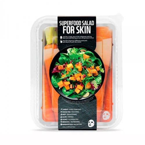 Набор из 7 тканевых масок для жирной кожи с расширенными порами Facial Sheet Mask 7 Set When Your Pores Become Suddenly Visible
