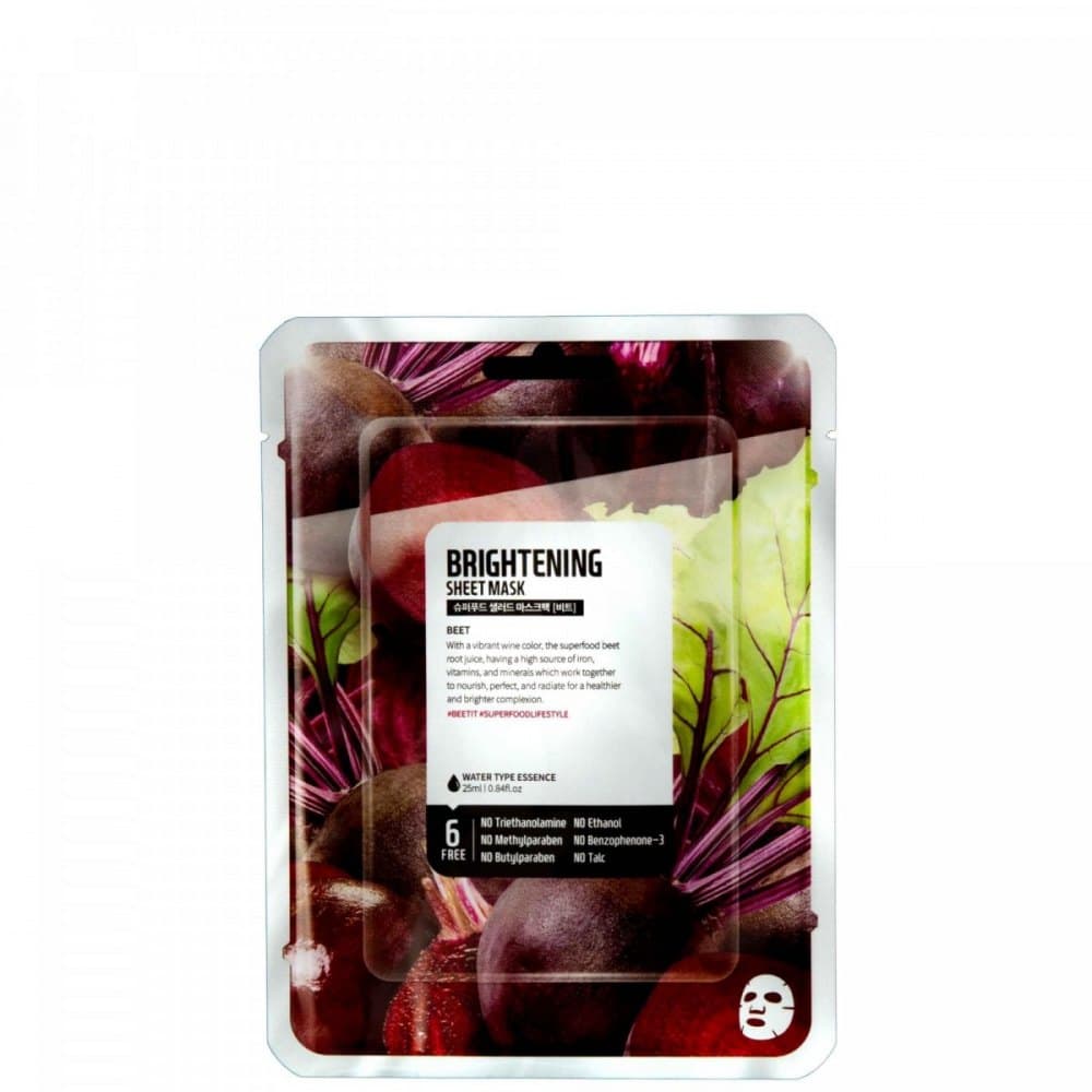 Тканевая маска "Свекла - Ровный тон" Facial Sheet Mask Beet Brightening
