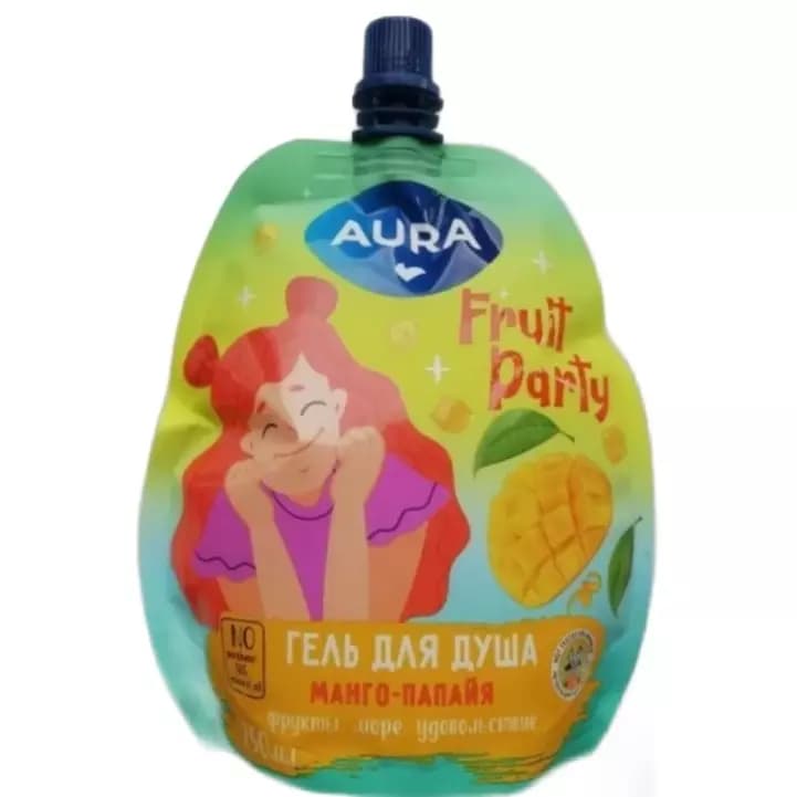 Гель для душа "Манго и папайя" Fruit Party