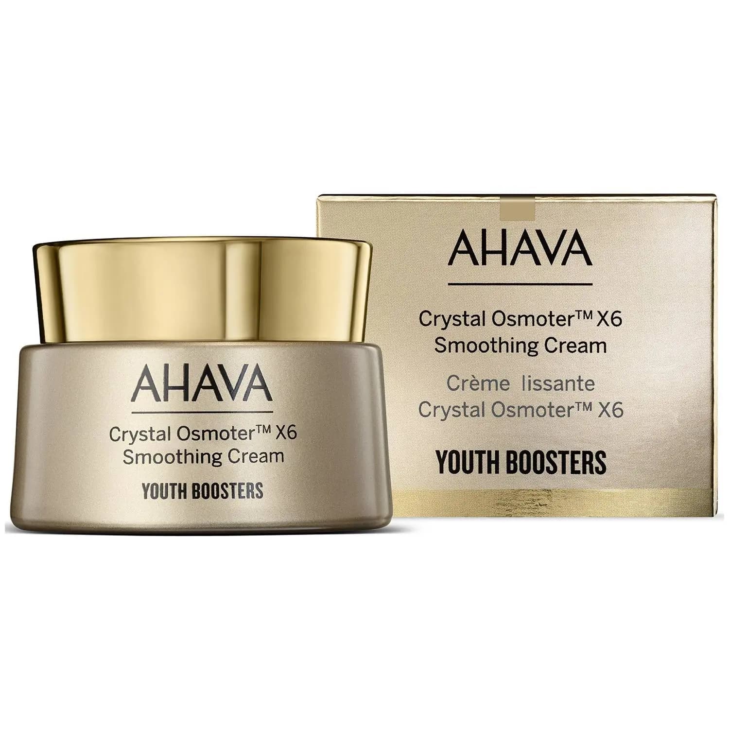 Разглаживающий крем с минералами Мёртвого моря для лица Dead Sea Crystal Osmoter X6 Smoothing Cream