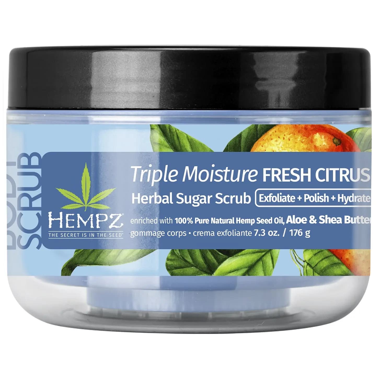 Скраб сахарный для тела Triple Moisture Fresh Citrus