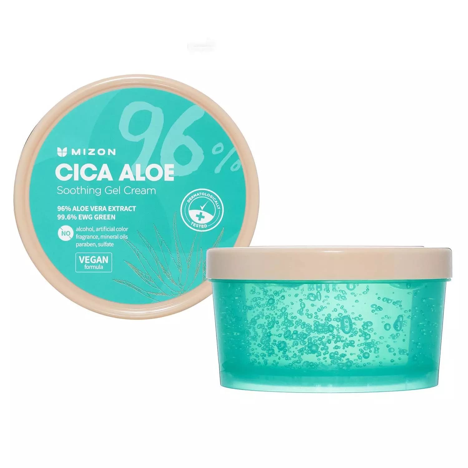 Успокаивающий гель-крем с экстрактами алоэ и центеллы азиатской Aloe Soothing Gel Cream