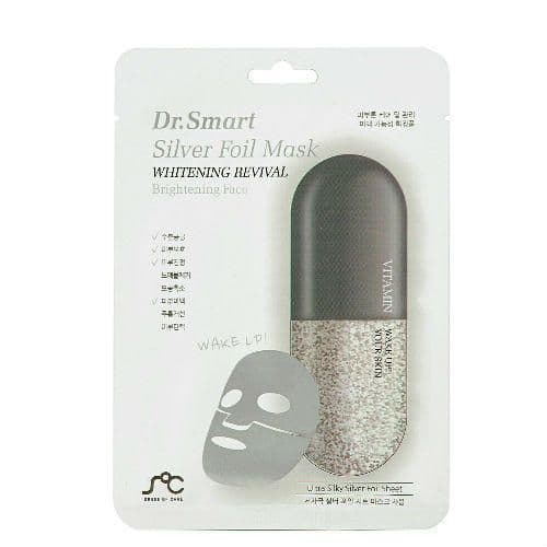 Маска косметическая Rainbowbeauty Dr.Smart для ровного цвета лица и молодости кожи, белый