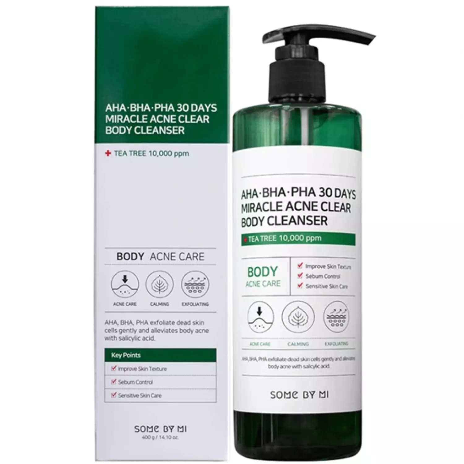 Очищающий гель для тела Acne Clear Body Cleanser с кислотами