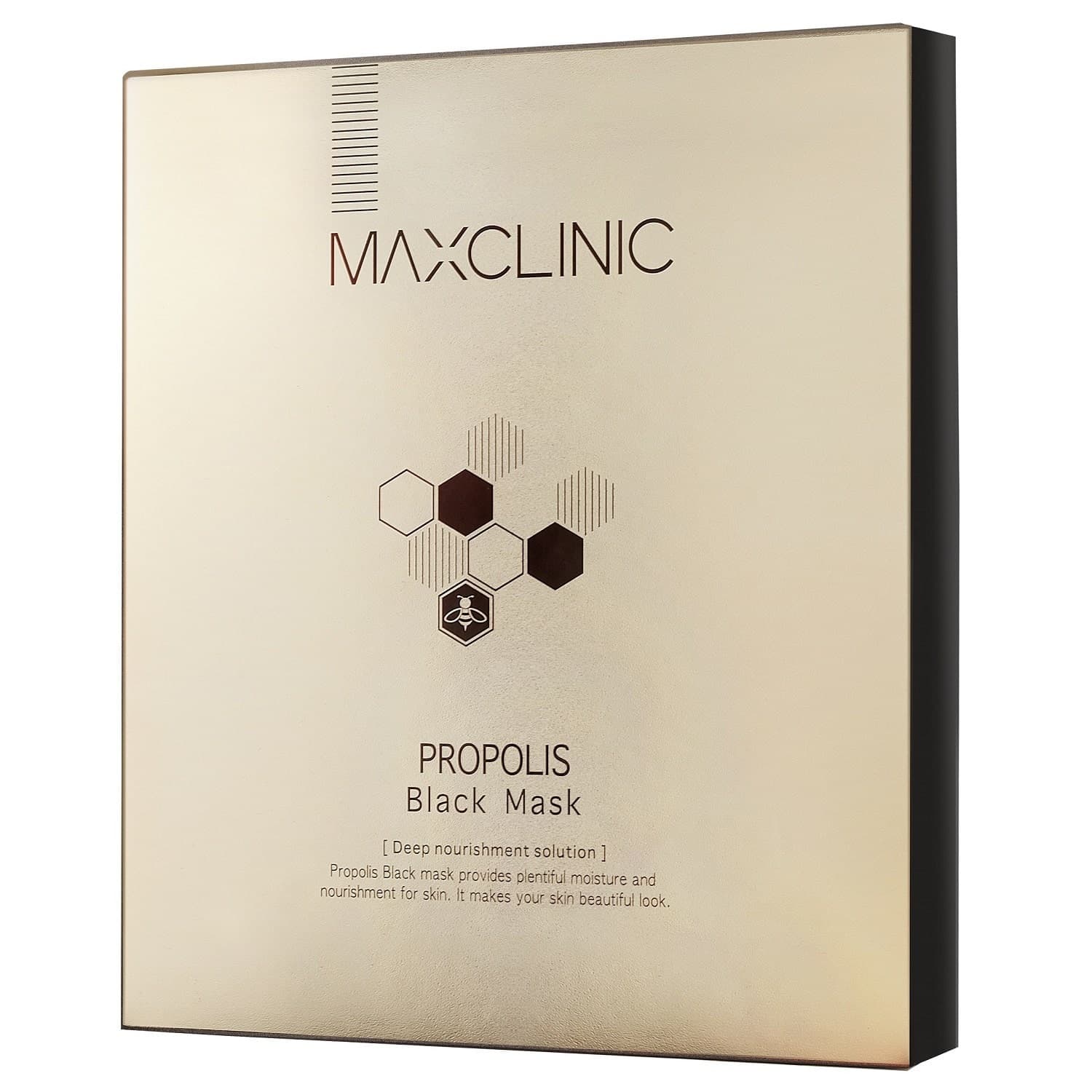 Черная маска с прополисом для питания и эластичности кожи лица Propolis Black Mask, 4 х
