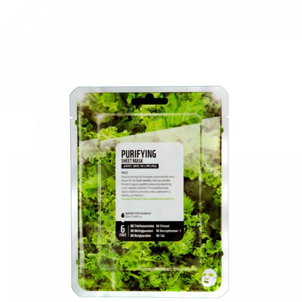 Тканевая маска "Кейл - Очищение" Facial Sheet Mask Kale Purifying