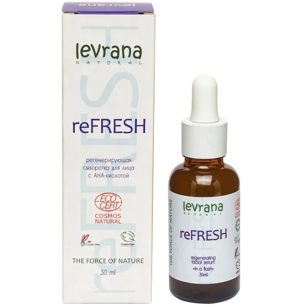 Регенерирующая сыворотка для лица reFresh с AHA-кислотой