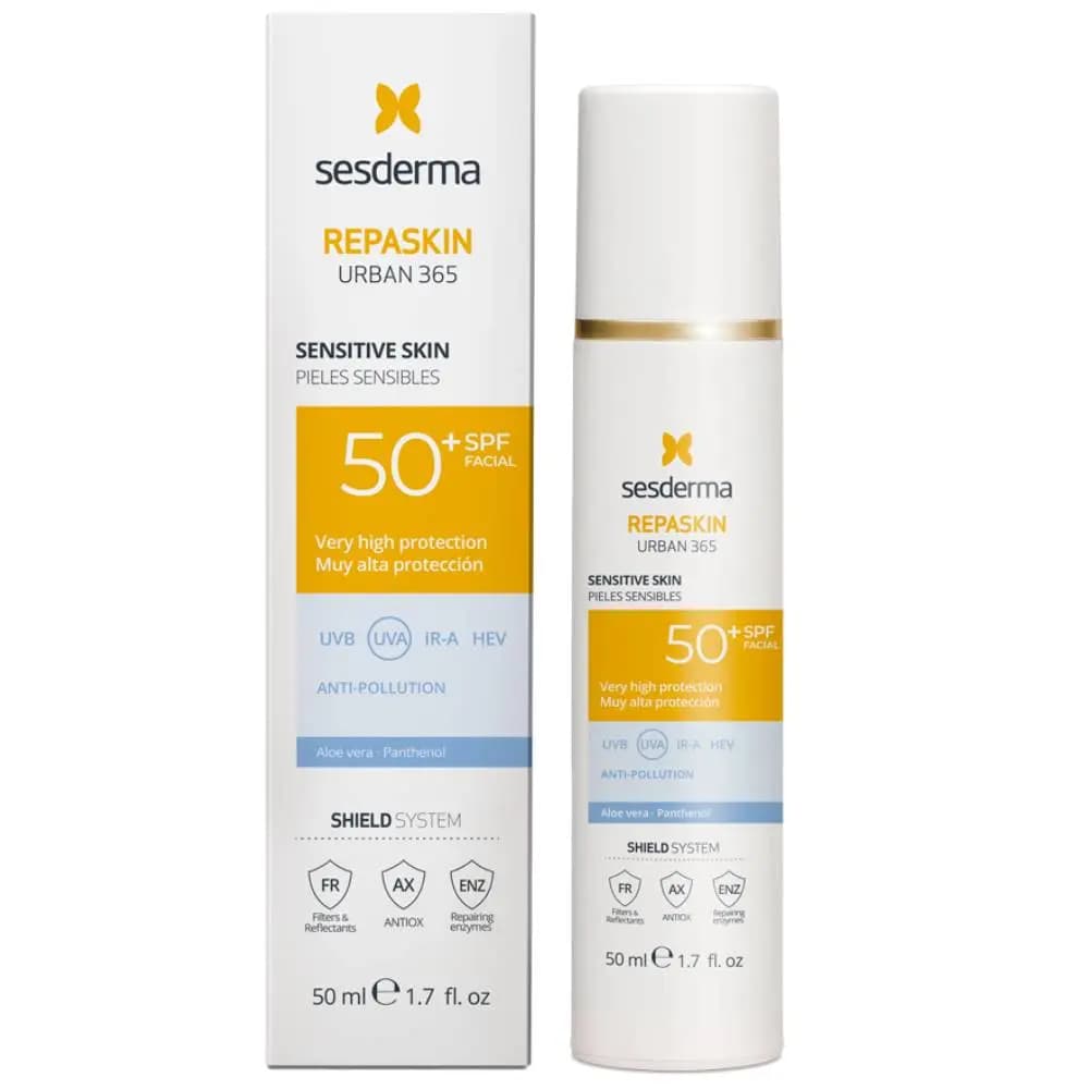 Солнцезащитный крем для чувствительной кожи лица Urban 365 SPF50+