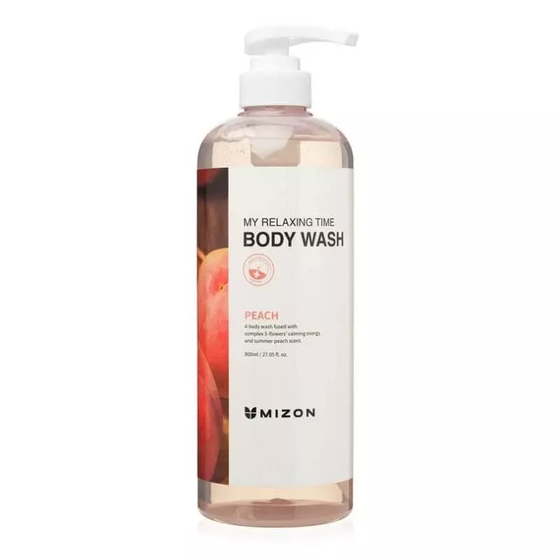Гель для душа с экстрактом персика Body Wash Peach