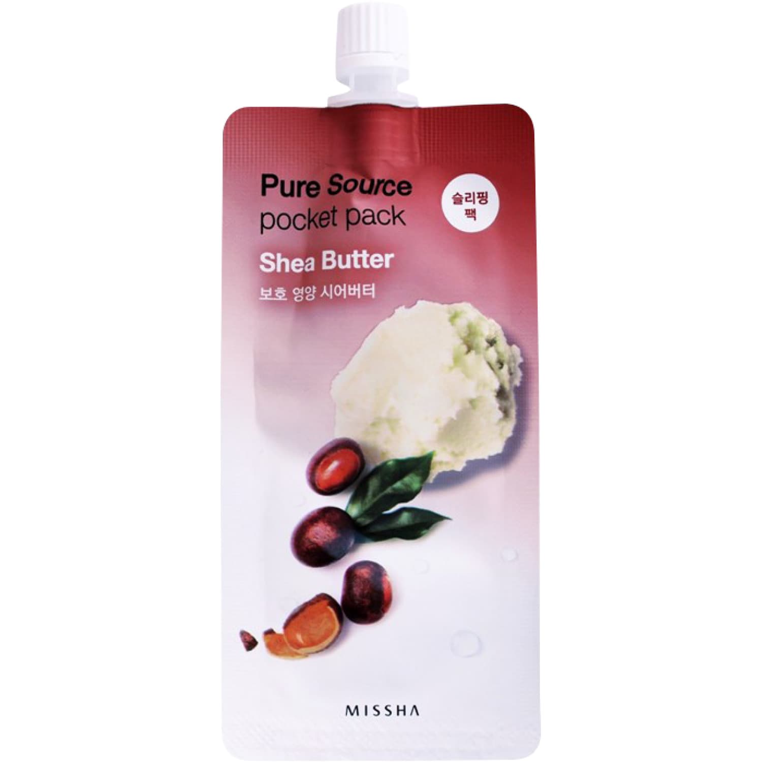 Увлажняющая маска для лица Pure Source Pocket Pack Shea Butter