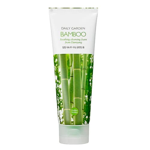 Holika Holika Daily Garden Damyang Bamboo Soothing Cleansing Foam - Пенка для лица с бамбуком