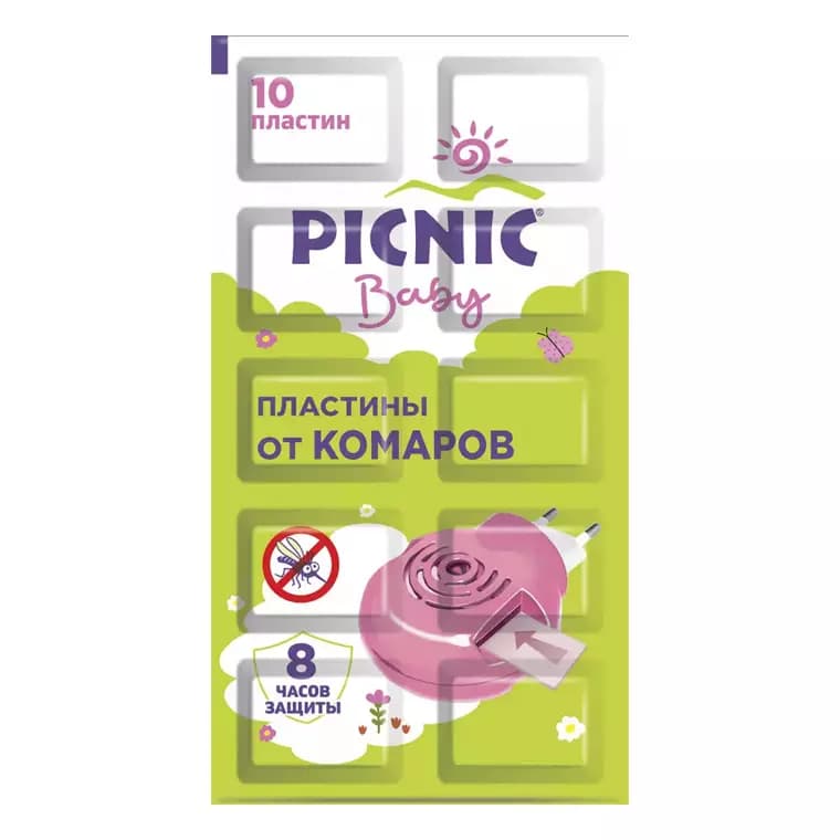 Пластины от комаров для детей