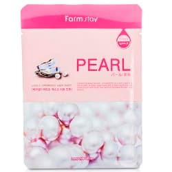 FarmStay Visible Difference Mask Sheet Pearl - Тканевая маска с экстрактом жемчуга