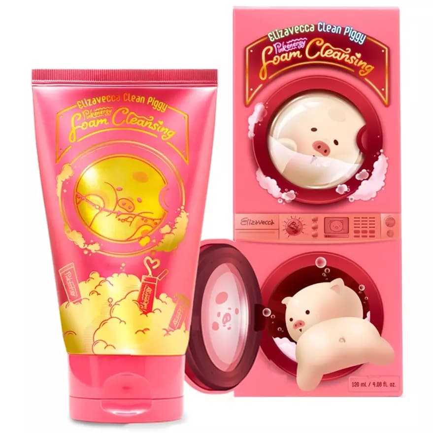 Пенка для умывания Clean Piggy Pinkenergy Foam Cleansing