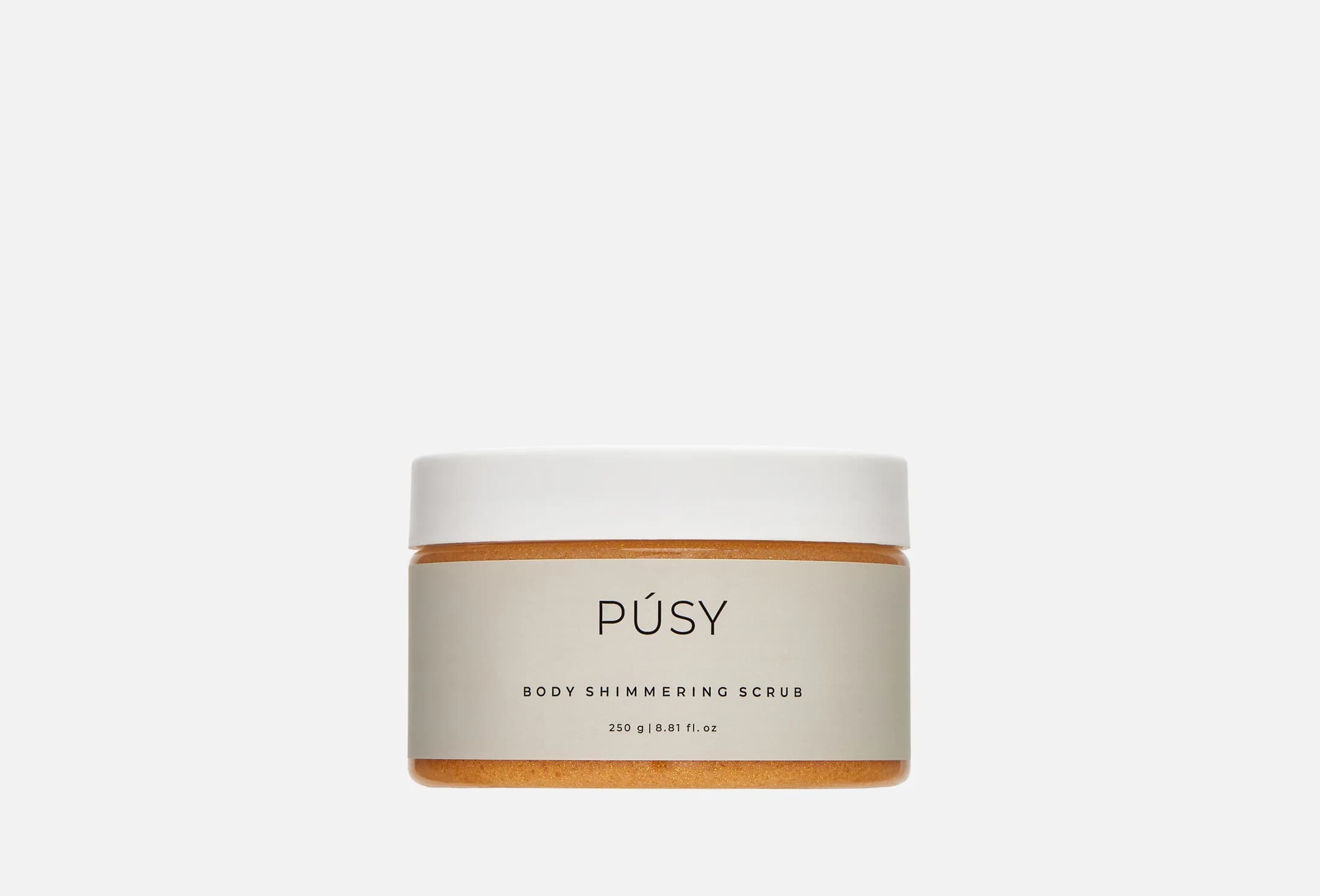 Body shimmering scrub