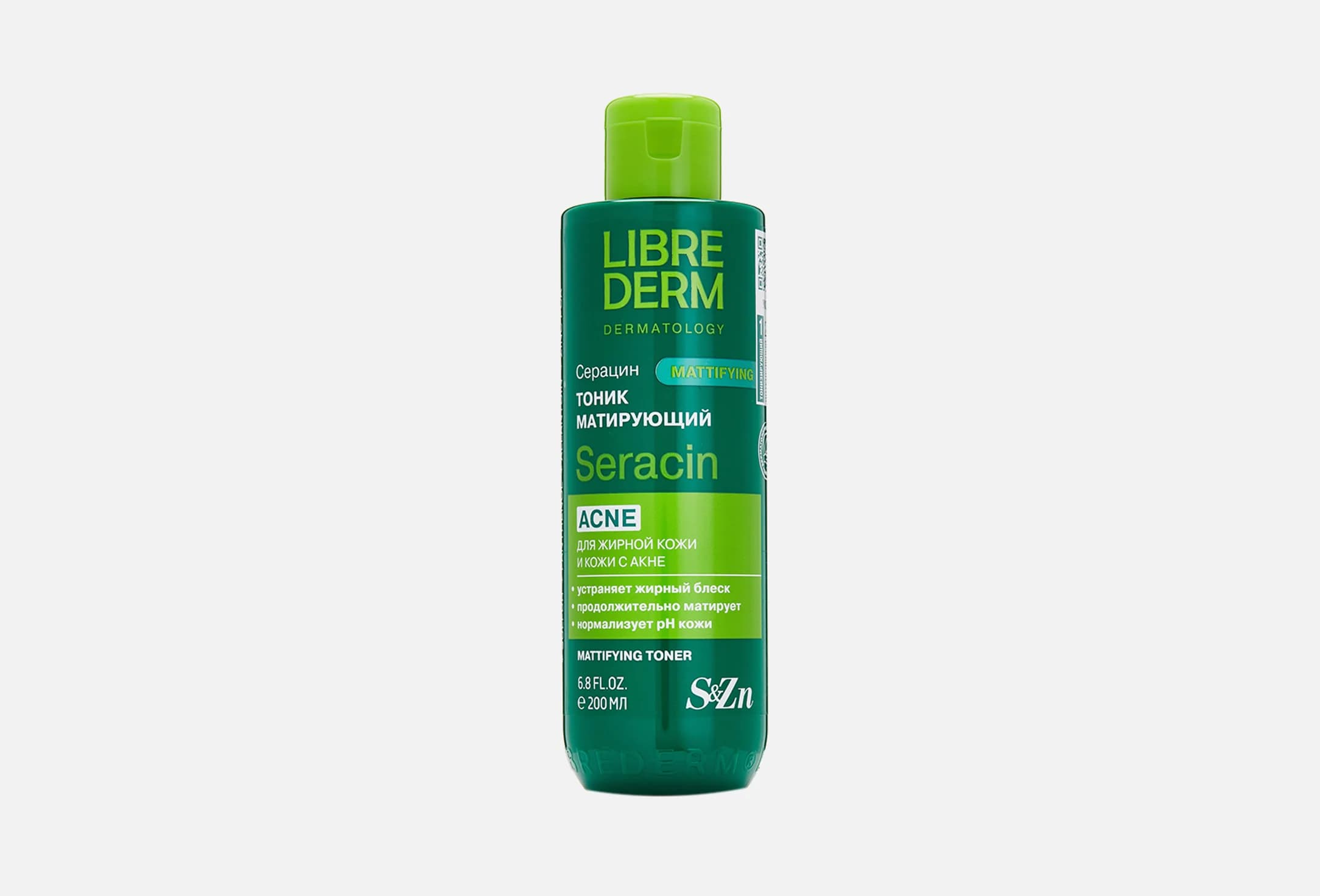 Seracin mattifying toner