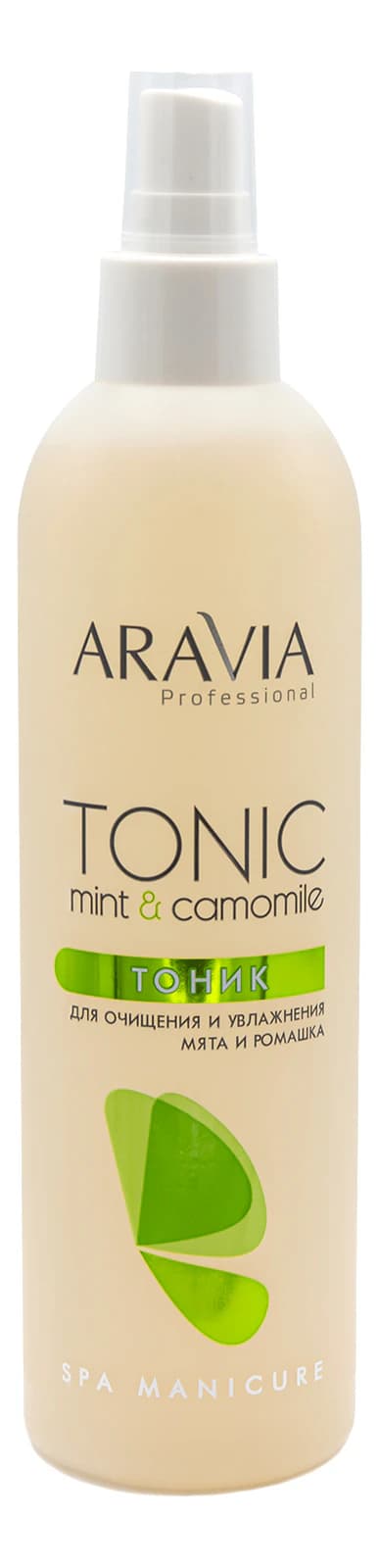 Aravia Тоник для очищения и увлажнения кожи перед процедурой парафинотерапии Professional Tonic Mint & Camomile