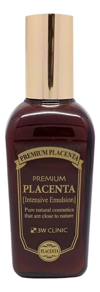 3W CLINIC Эмульсия для лица с экстрактом плаценты Premium Placenta Intensive Emulsion