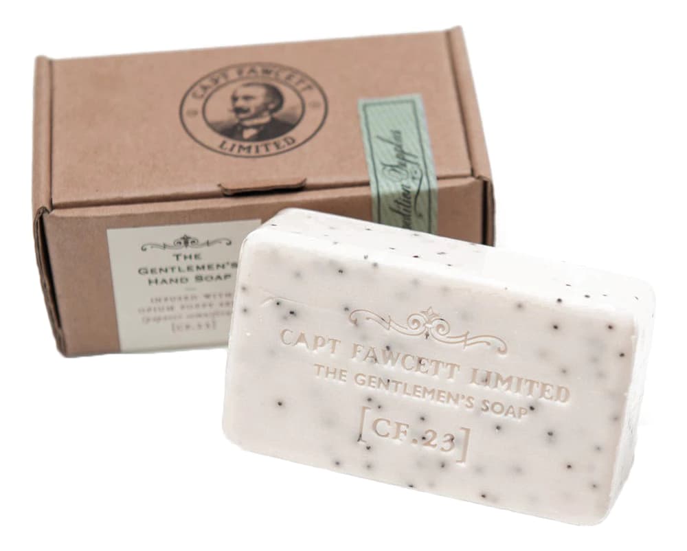 Captain Fawcett Мыло с семенами мака The Gentleman's Hand Soap