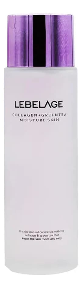 Lebelage Тонер увлажняющий с коллагеном и экстрактом зеленого чая Collagen + Green Tea Moisture Skin