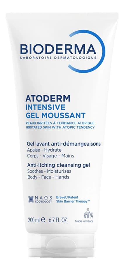 Bioderma Интенсивный гель-мусс для лица и тела Atoderm Intensive Ultra-Soothing Foaming Gel Гель-мусс