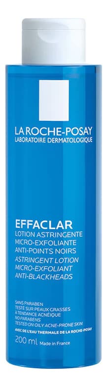 LA ROCHE-POSAY Лосьон для сужения пор с микро-отшелушивающим эффектом Effaclar Astringent Lotion Лосьон