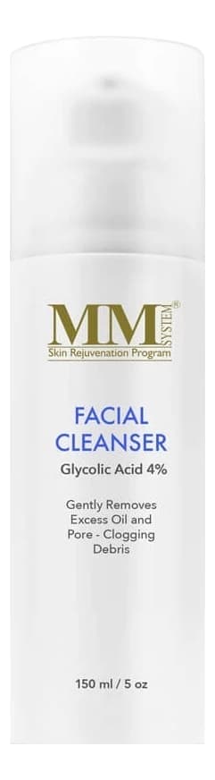 Mene & Moy System Очищающий гель для лица и тела с гликолевой кислотой Facial Cleanser 4%