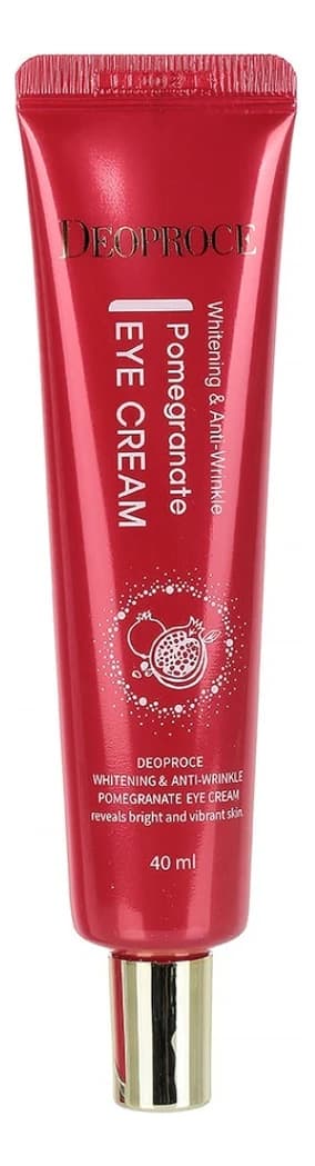 Deoproce Крем для кожи вокруг глаз с экстрактом граната осветляющий Whitening & Anti-Wrinkle Pomegranate Eye Cream